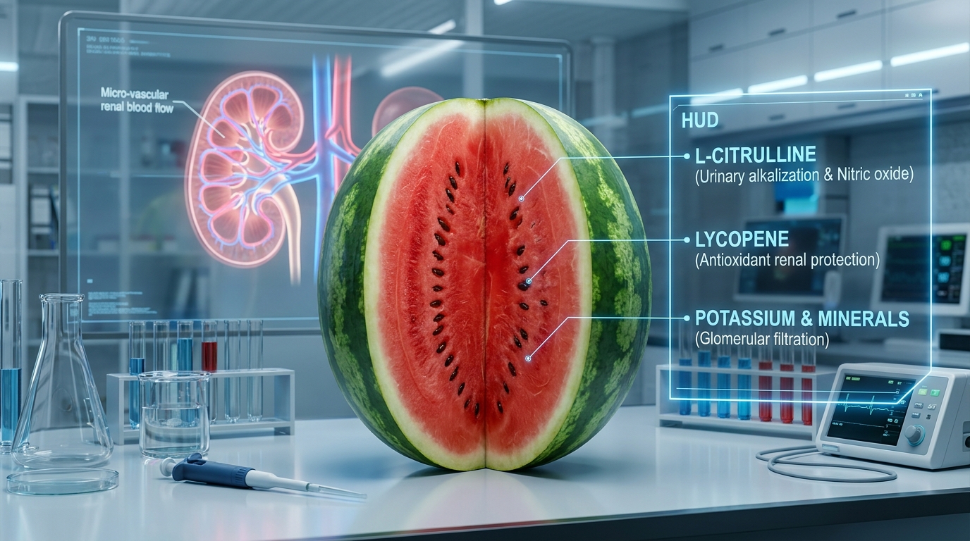 Can a watermelon drink dissolve kidney stones?